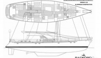 Sailing yacht KE-AMA II -  Layout